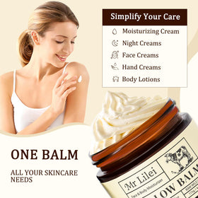 Lilei Beauty label and ingredient list emphasizing simple natural formulation benefit