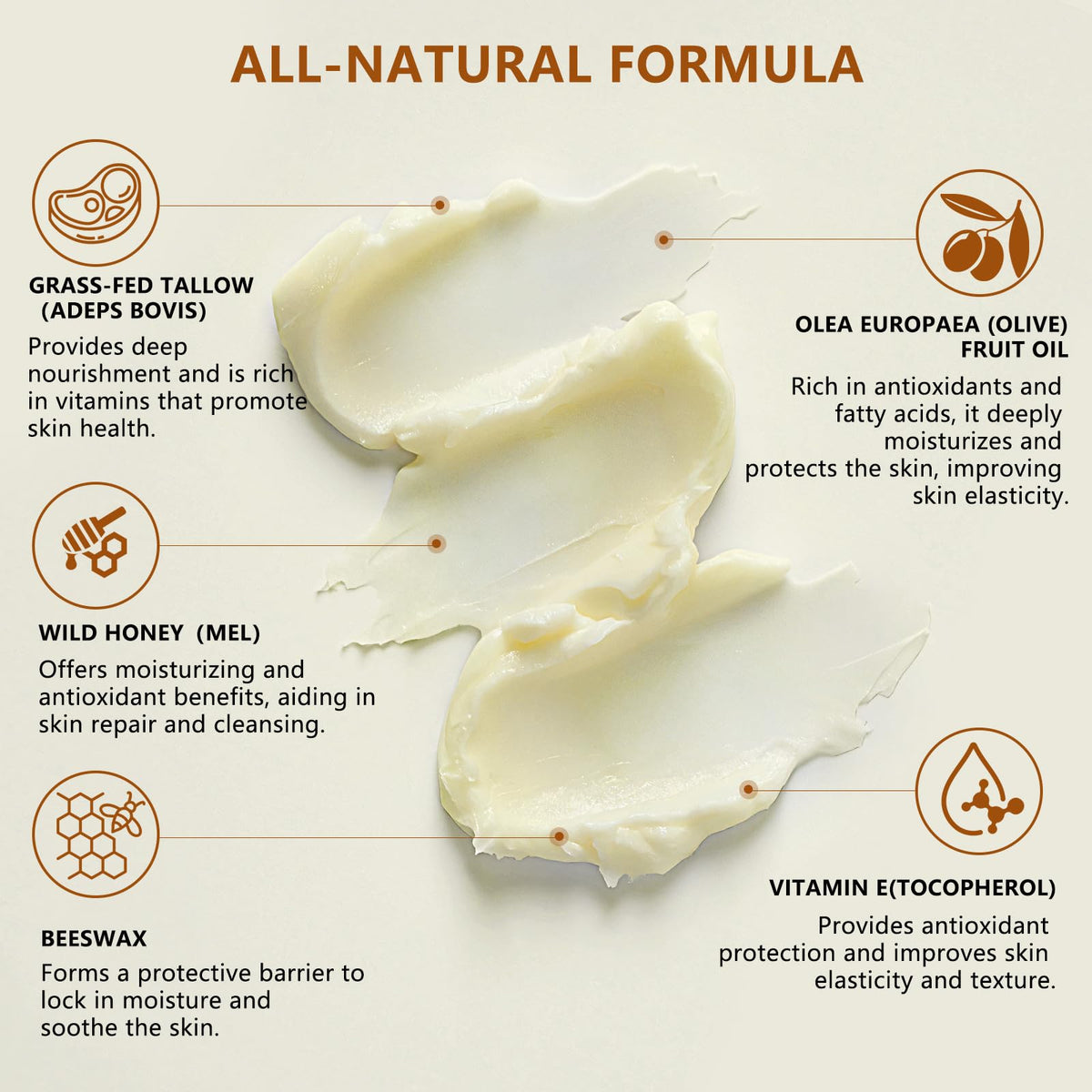 Lilei Beauty open jar top view showing airy cream for quick absorption