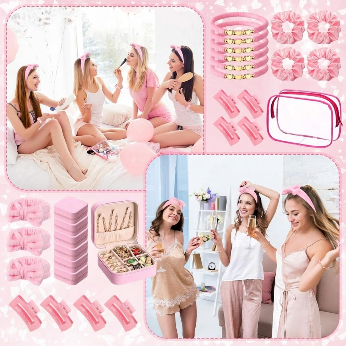 Liliaafar jewelry case open with compartments protecting small accessories