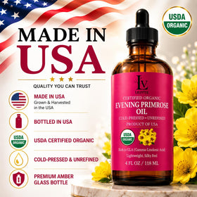 LILIVITE ORGANICS oil pouring from bottle to show cold-pressed texture and fluidity benefit