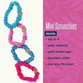 Lilly Pulitzer scrunchie used in casual outfit setting for elevated everyday look