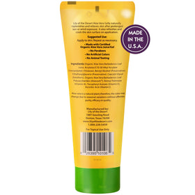 Lily Of The Desert gel texture close-up highlighting cooling, fast-absorbing formula
