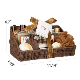LILY ROY spa set styled in bathroom to show gifting and everyday use