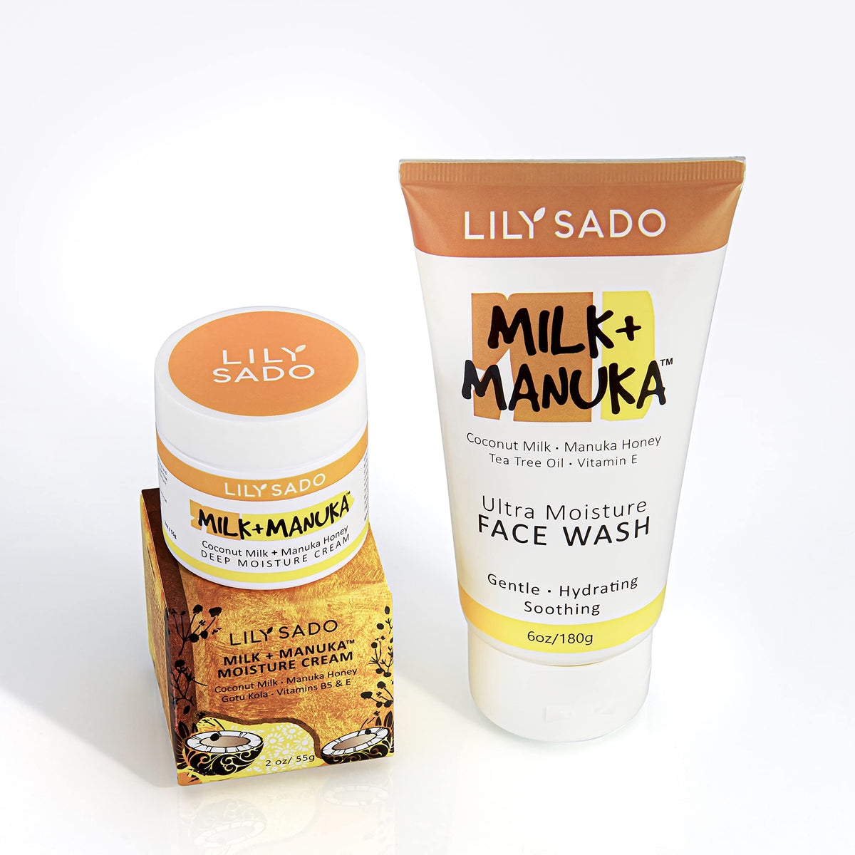 LILY SADO gotu kola close-up emphasizing botanical anti-aging support