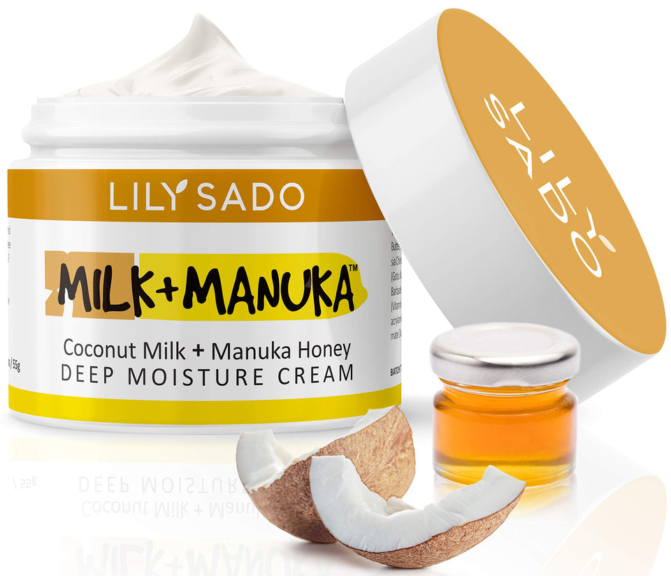 LILY SADO front jar showing product and packaging with calming aesthetic