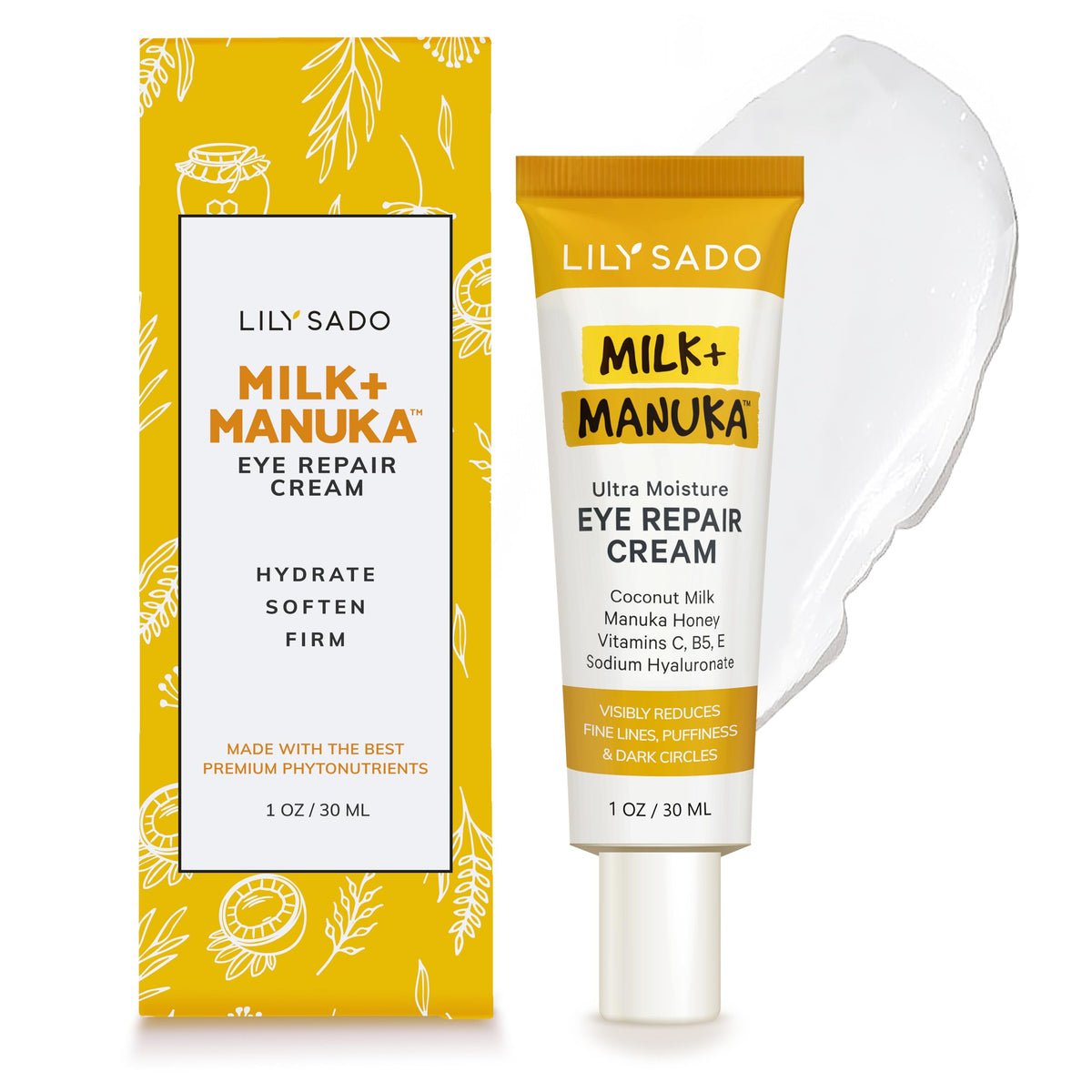 LILY SADO front packaging showing clean label and 1oz size benefit