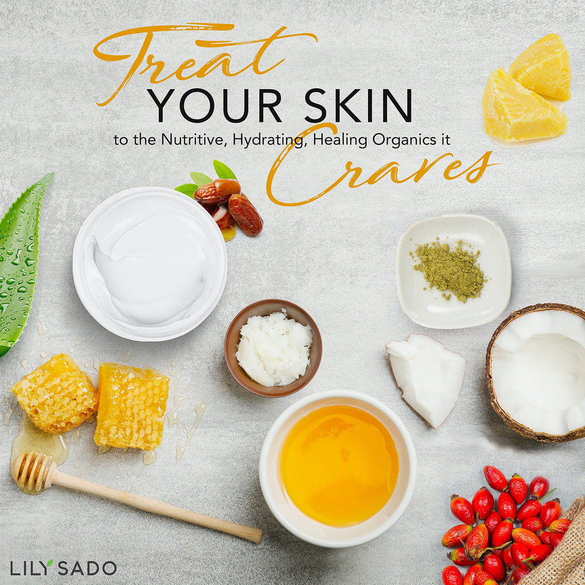 LILY SADO creamy texture close-up highlighting smooth non-greasy feel