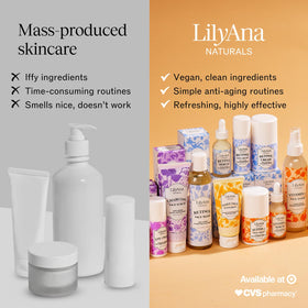 LilyAna Naturals dropper in hand ready to apply precise dosage