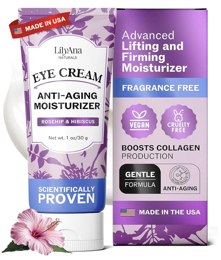LilyAna Naturals front bottle showing clean packaging and clear benefit