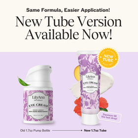 LilyAna Naturals tube with cap open showing applicator and easy dispensing