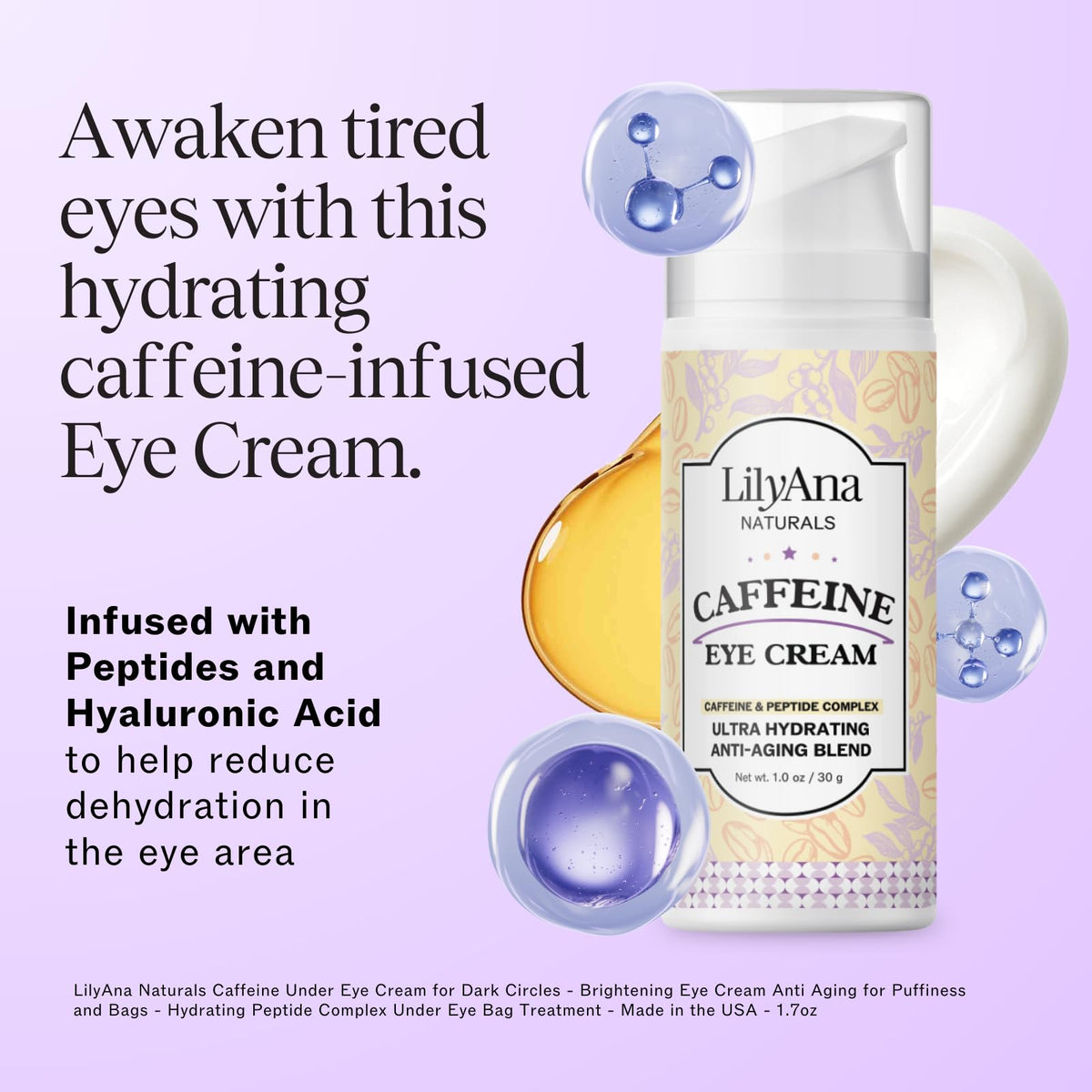 LilyAna Naturals tube dispensing cream for easy targeted application
