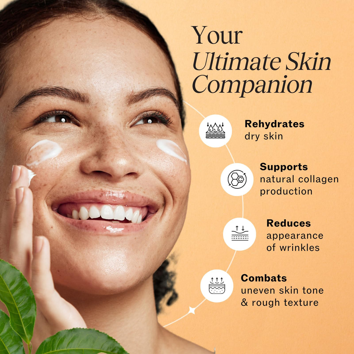LilyAna Naturals open jar with visible ingredients list on lid emphasizing clean formulation
