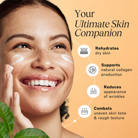 LilyAna Naturals open jar with visible ingredients list on lid emphasizing clean formulation