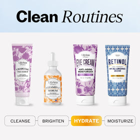 LilyAna Naturals lifestyle morning routine scene showing quick daily-use benefit