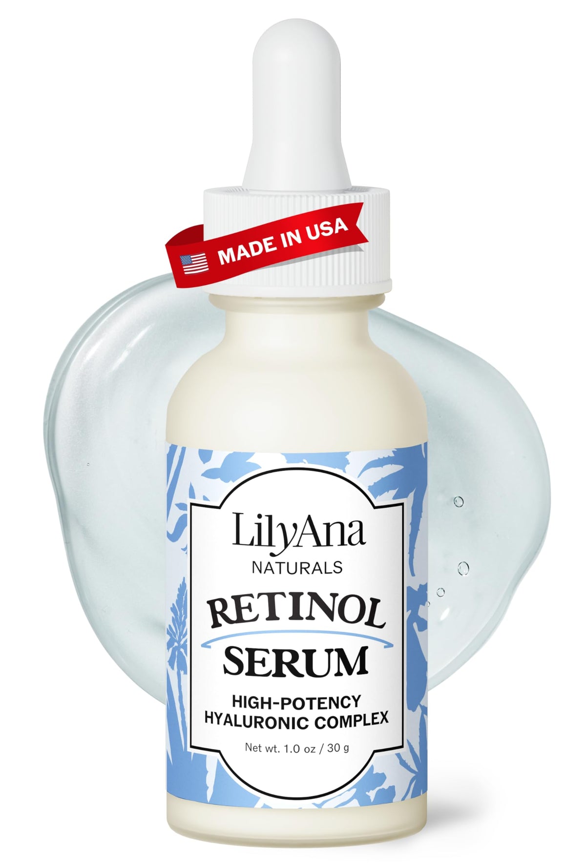 LilyAna Naturals front bottle view showing clean packaging and benefits