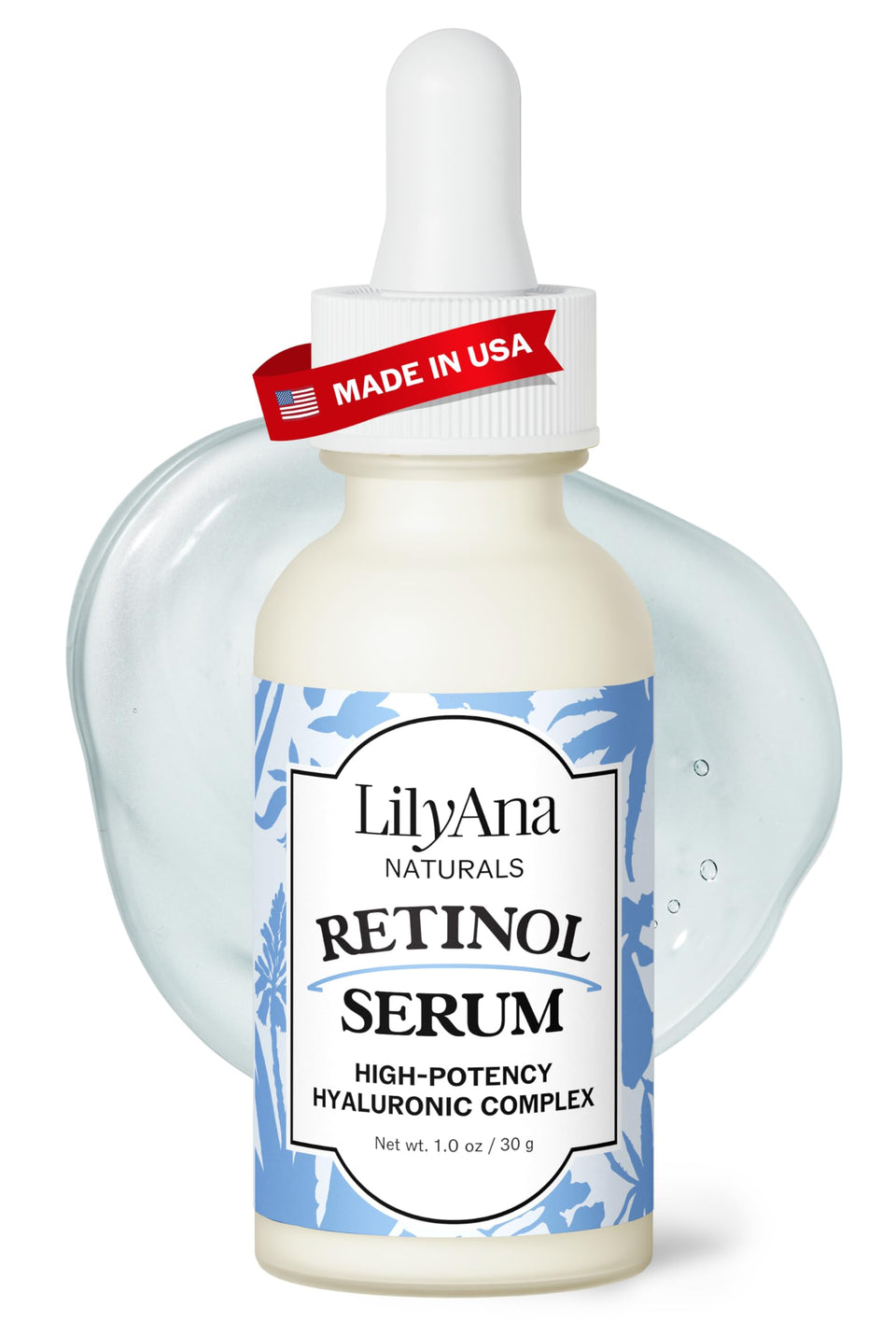 LilyAna Naturals front bottle view showing clean packaging and benefits