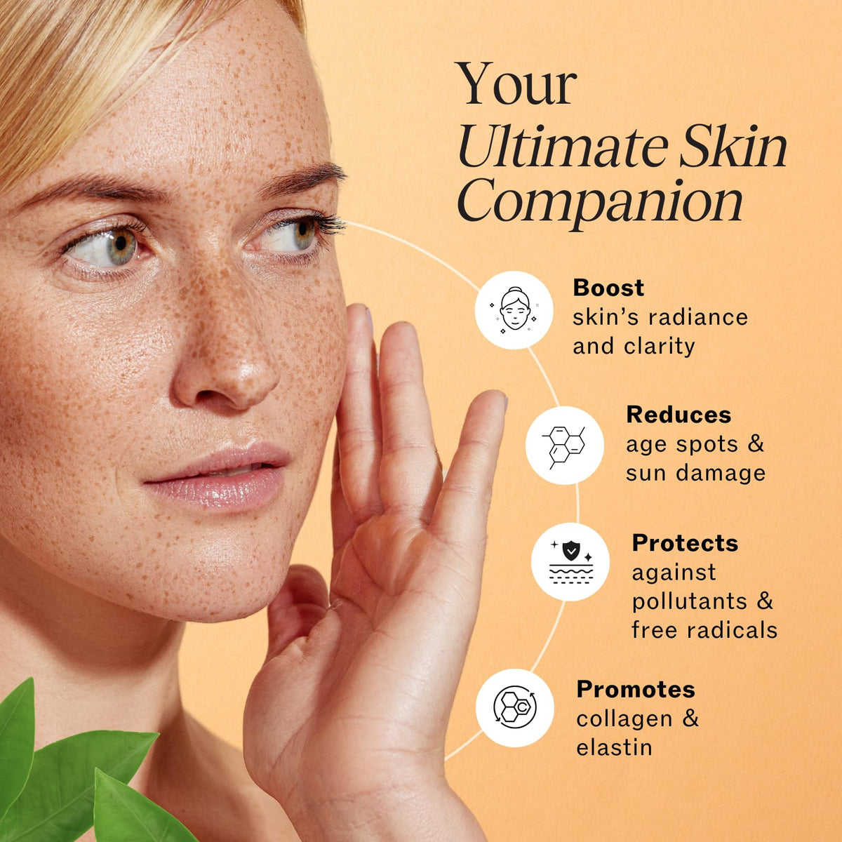 LilyAna Naturals serum pump close-up demonstrating easy dispensing benefit