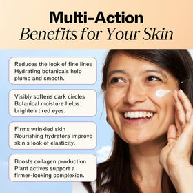 LilyAna Naturals cream texture close-up illustrating fast absorption benefit