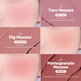 lilybyred label and shade 04 taro mousse detail showing true-to-color pigment
