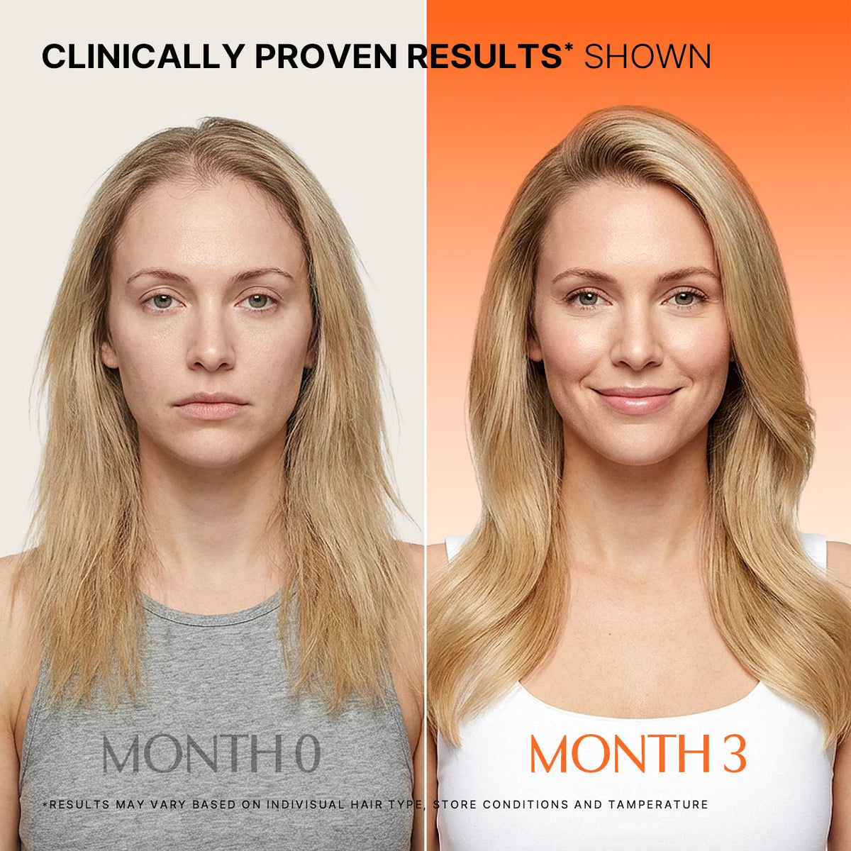 lilyeve application at hairline demonstrating targeted coverage and root access