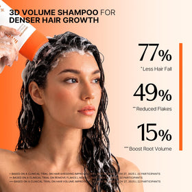 lilyeve shampoo pouring texture showing lightweight, non-greasy finish