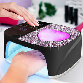 LimeGirl kit with polish and tools lifestyle shows portable convenience