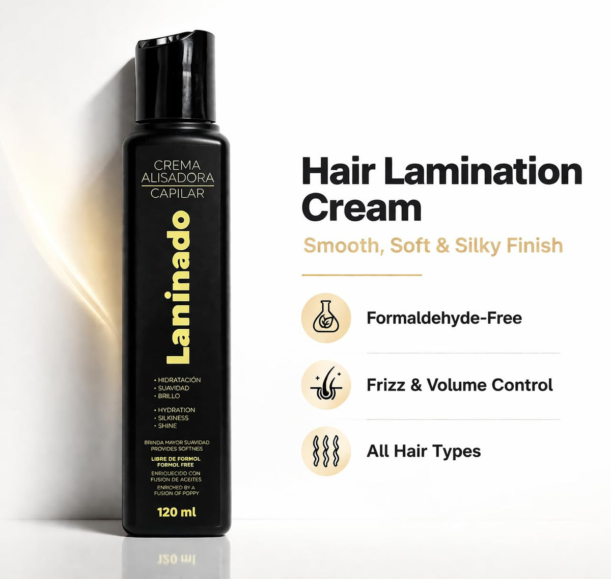 Lina Zapata cream texture close-up showing lightweight absorption