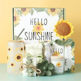 linsuiyyds frosted sunflower glass with metal straw demonstrating reusable sipping convenience