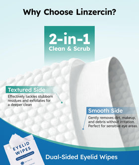 Linzercin wipe fabric close-up showing lint-free texture for gentle cleaning