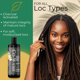 Lion Locs pump dispensing product for easy single‑handed application