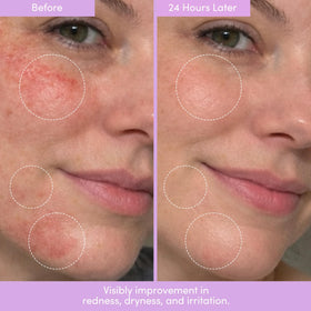 LION POSE cream on hand application demonstrating lightweight spreadability and hydration