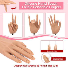LIONVISON close-up of silicone texture highlighting soft-touch material and easy-clean surface for repeated use