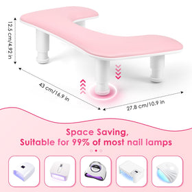 LIONVISON detachable base installation showing tool-free assembly and simple storage convenience