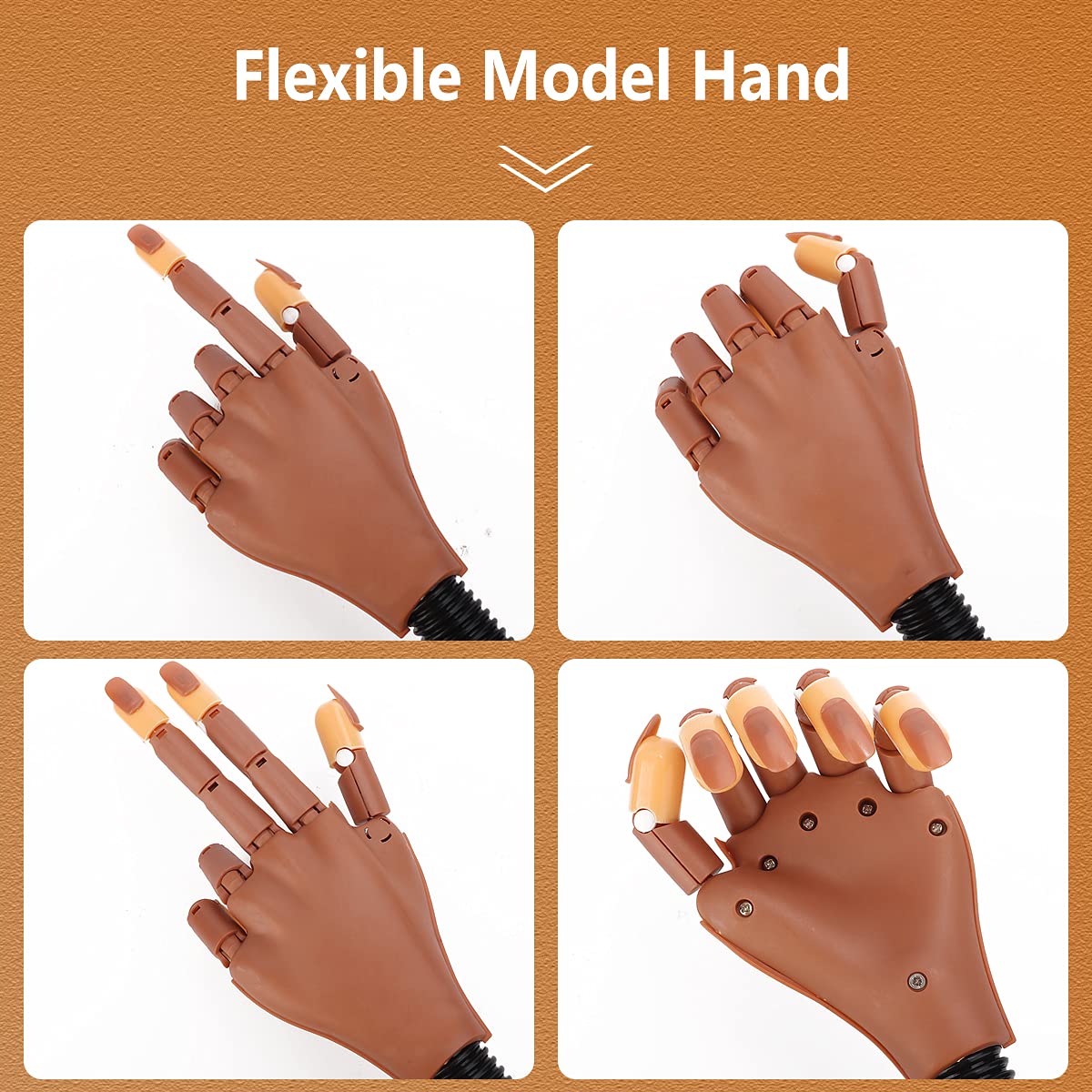 LIONVISON fingertip close-up with inserted tip highlighting secure fit for precise nail work