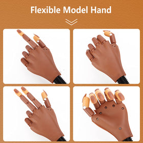 LIONVISON fingertip close-up with inserted tip highlighting secure fit for precise nail work