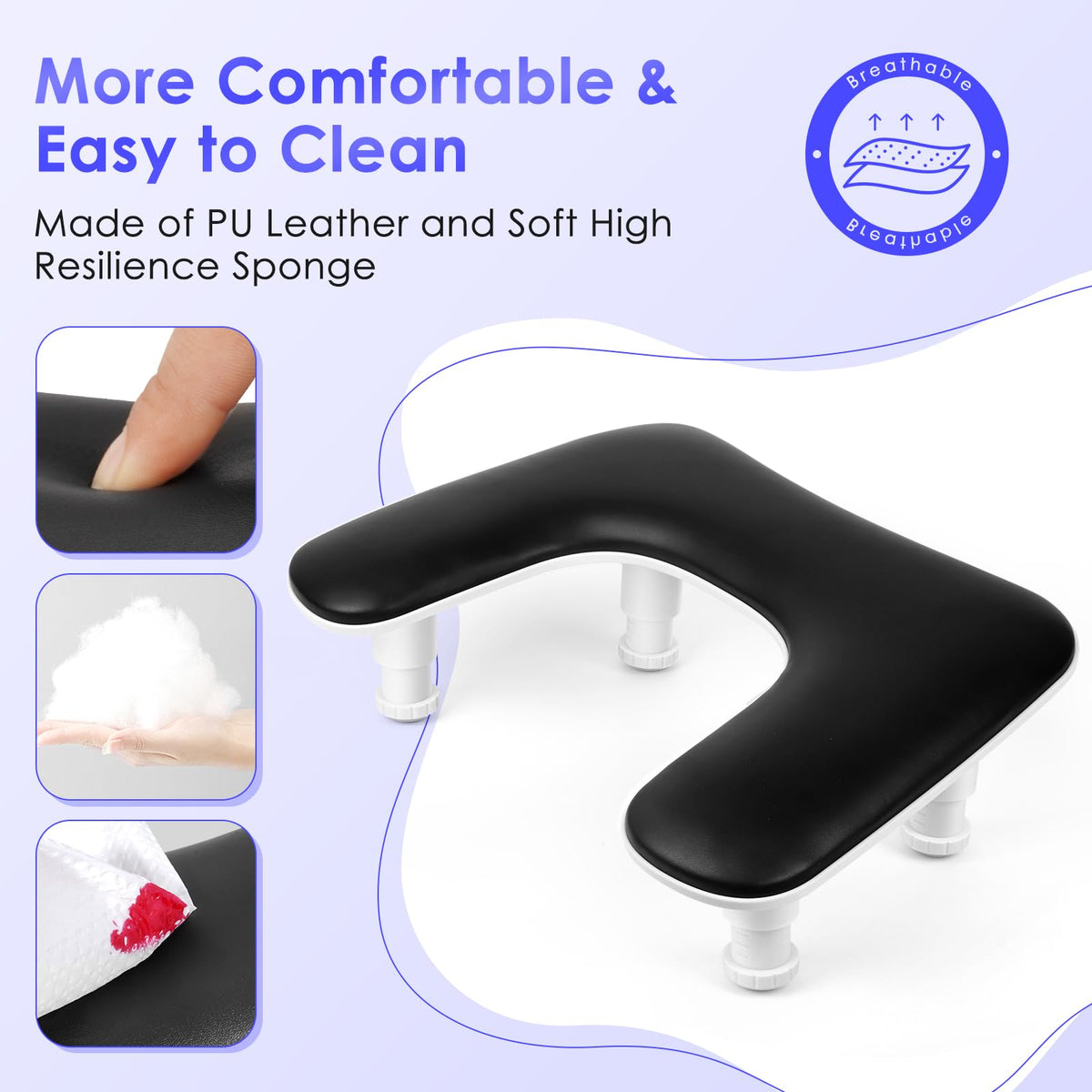 LIONVISON folded flat for storage showing portability and easy transport benefit