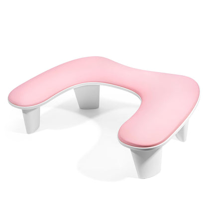 LIONVISON front view of pink arm rest showing full shape and comfort