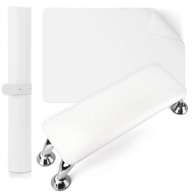 LIONVISON front view of arm rest and mat showing clean workstation benefit