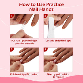 LIONVISON nail groove detail showing deep slot for secure tip fit