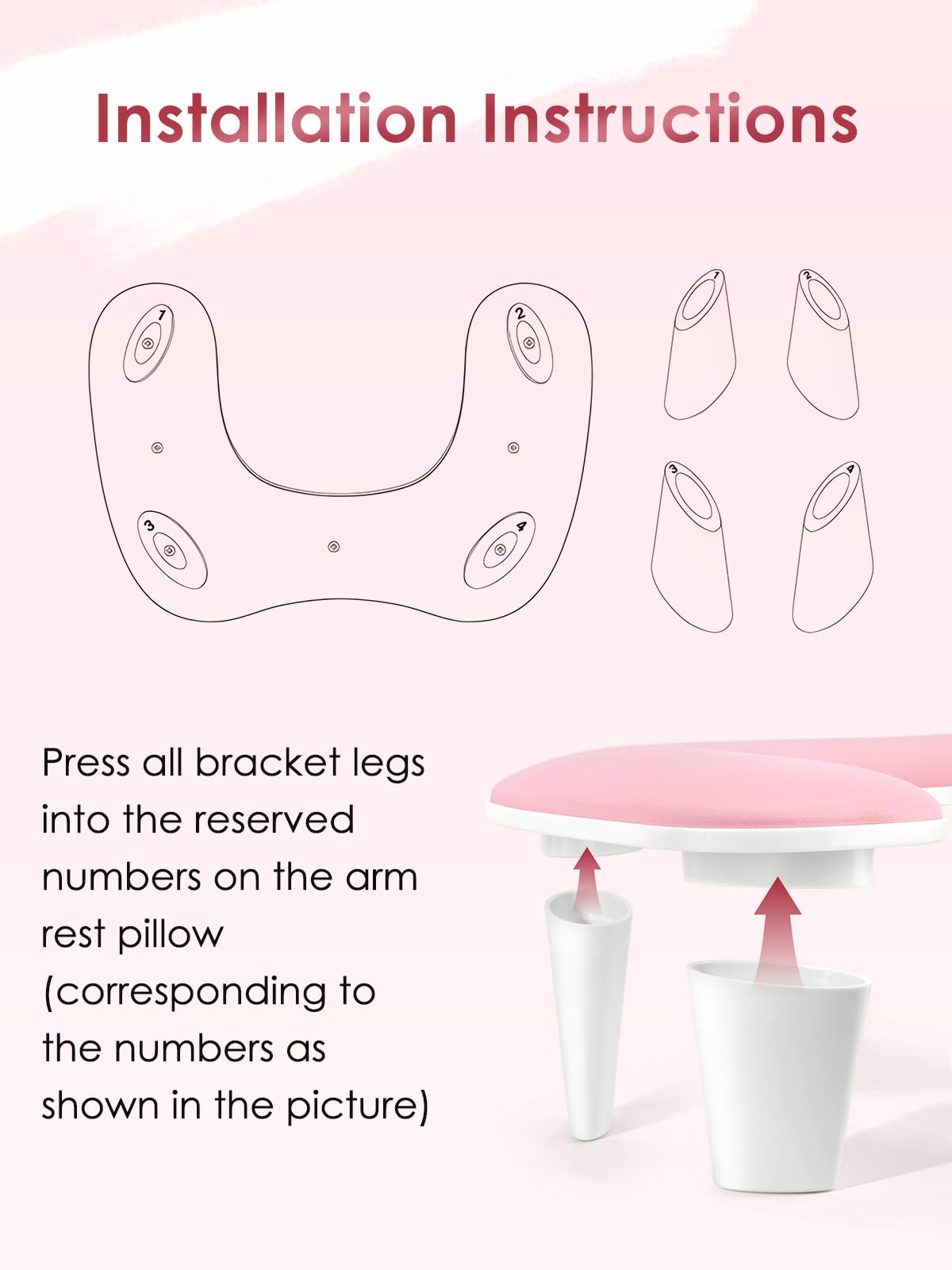 LIONVISON non-slip silicone base detail providing stability on tables