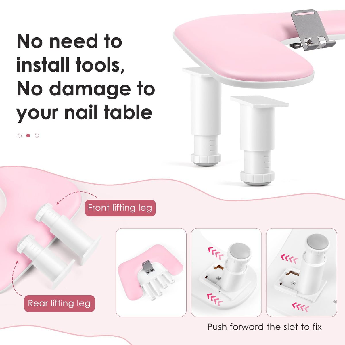 LIONVISON rotating phone holder detail keeping tutorials visible hands-free