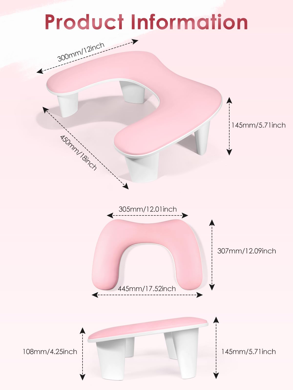 LIONVISON size comparison with a hand to show scale and support