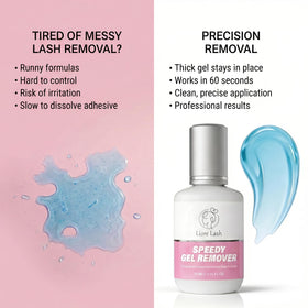 Liore Lash used in salon setting showing efficient removal workflow benefit