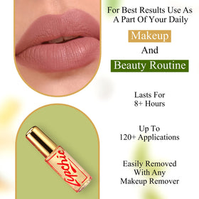 Lip Chic By Ella label and ingredients highlighting product transparency and safety