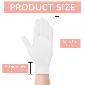 lipetol close knit texture of cotton glove fabric, breathable comfort benefit