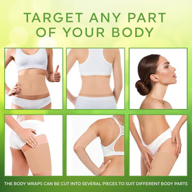 lipo applicator ingredients display with guarana green tea seaweed