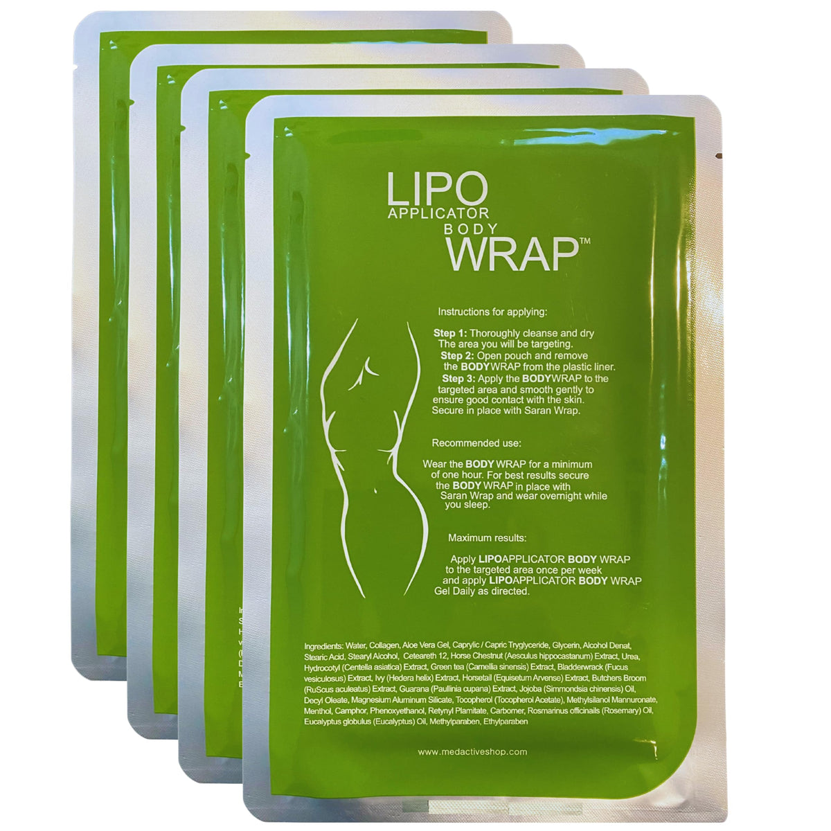 lipo applicator in bathroom lifestyle shot showing simple at-home use