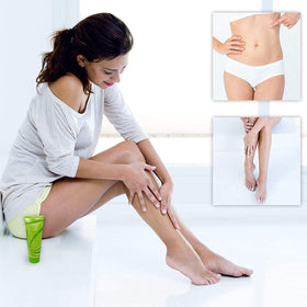 lipo applicator paired with body wrap demonstrating compatibility and enhanced routine