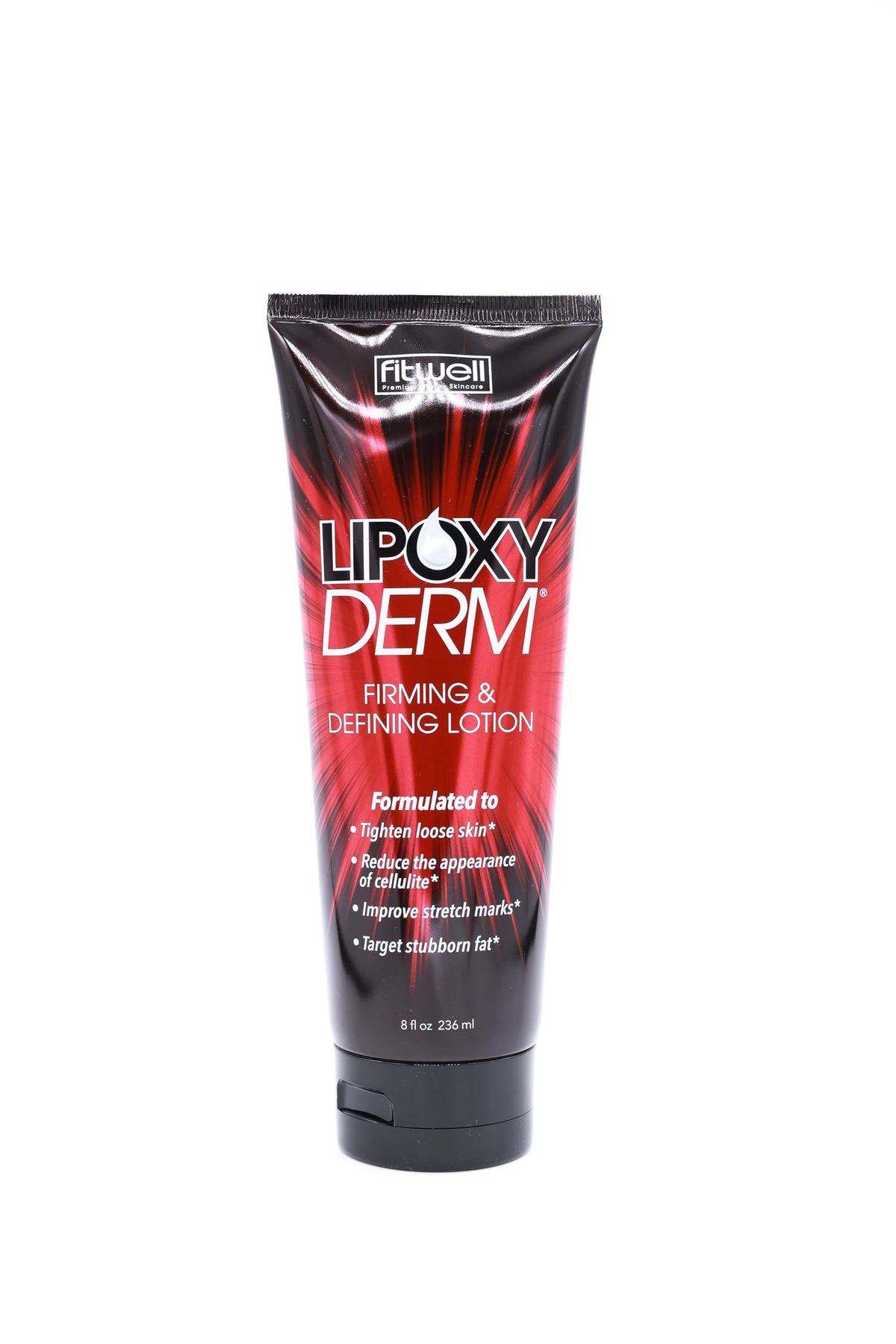 Lipoxyderm front packaging showing bottle and label for easy identification