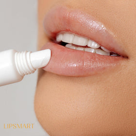 LipSmart open stick close-up of texture demonstrating smooth moisturizing finish